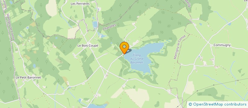 localisation de l'entreprise PROXITECH  MARTIGNY-LE-COMTE