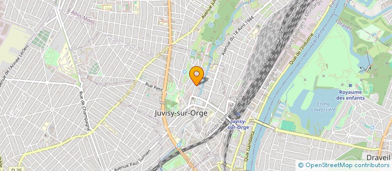 localisation de l'entreprise PROXITY à JUVISY-SUR-ORGE