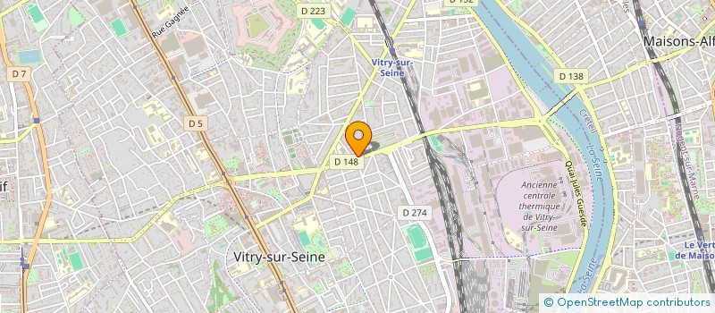 localisation de l'entreprise PROXITY MARKET à VITRY-SUR-SEINE