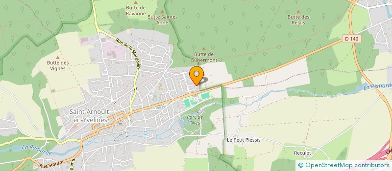 localisation de l'entreprise PROXIVIA CONSEIL  SAINT-ARNOULT-EN-YVELINES
