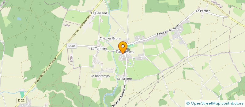 localisation de l'entreprise PROXO'FLUIDE  FARAMANS