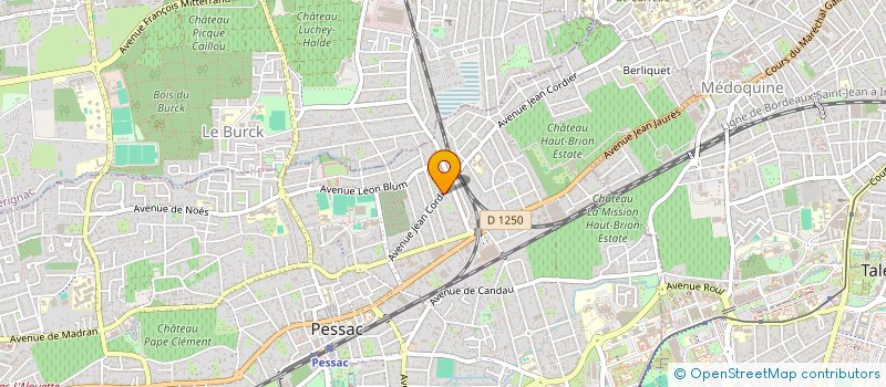 localisation de l'entreprise PROXY AIDES à PESSAC