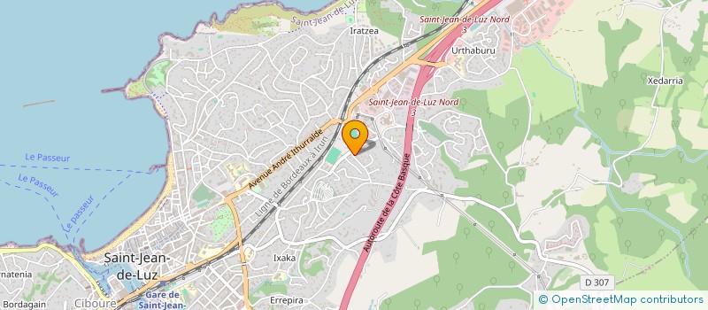 localisation de l'entreprise PROXY MIKRO à SAINT-JEAN-DE-LUZ