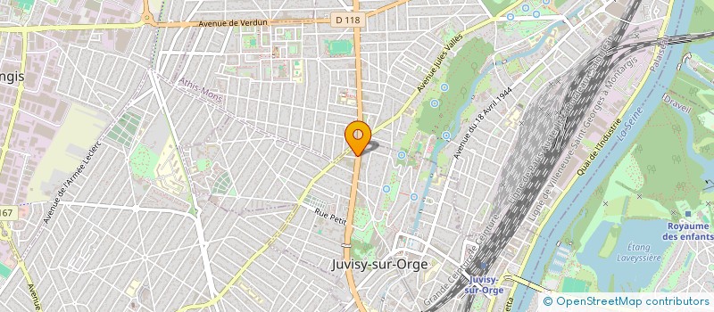 localisation de l'entreprise PROXY PAPERS JUVISY à JUVISY-SUR-ORGE