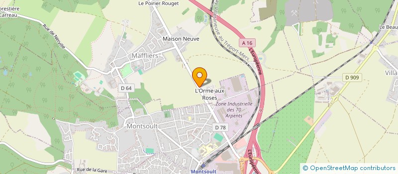 localisation de l'entreprise PROXY PLOMBERIE  MAFFLIERS