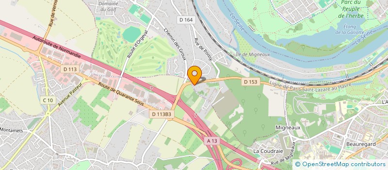 localisation de l'entreprise PROXY SERVICES à MAISONS-LAFFITTE