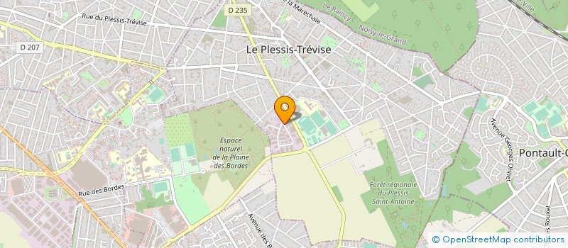 localisation de l'entreprise PROXYCALOR à LE PLESSIS-TREVISE