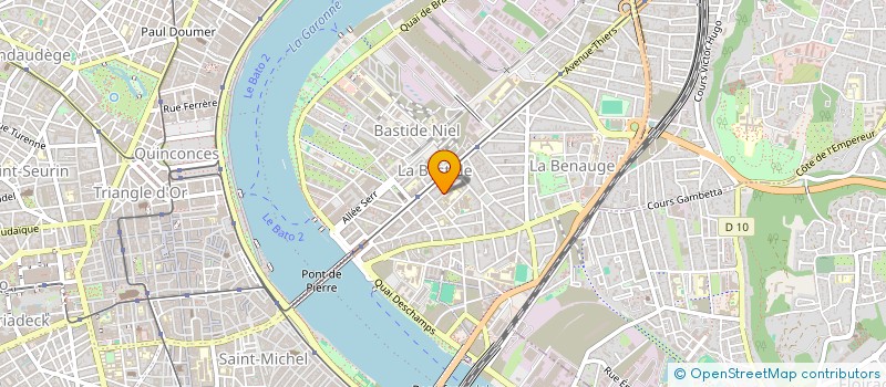 localisation de l'entreprise PROXYENCE  BORDEAUX