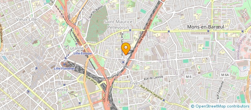 localisation de l'entreprise PROXYMIS MULTIMEDIA EURL à LILLE