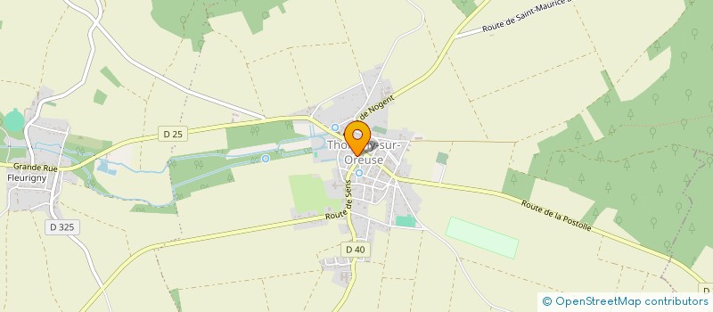 localisation de l'entreprise PROXYMUSIC  THORIGNY-SUR-OREUSE