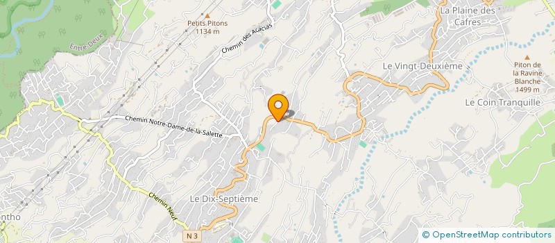 localisation de l'entreprise PROYAB SERVICE  LE TAMPON