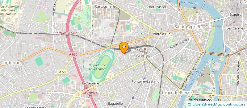 localisation de l'entreprise PROZIC à TOULOUSE