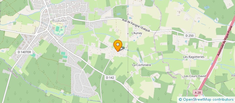 localisation de l'entreprise PRQR  RUAUDIN