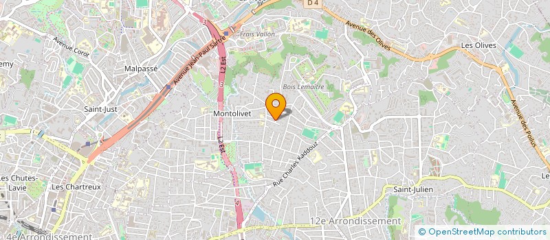 localisation de l'entreprise PRS IMMO à MARSEILLE