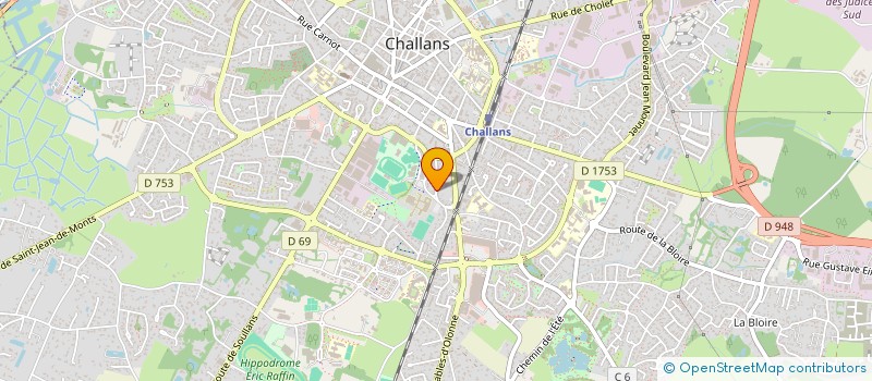 localisation de l'entreprise PRS PRO à CHALLANS