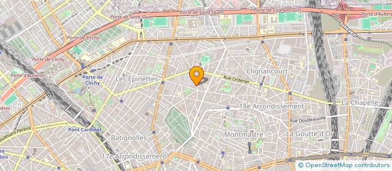 localisation de l'entreprise PRS STORES à PARIS
