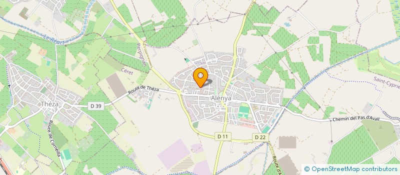 localisation de l'entreprise PRT  ALENYA