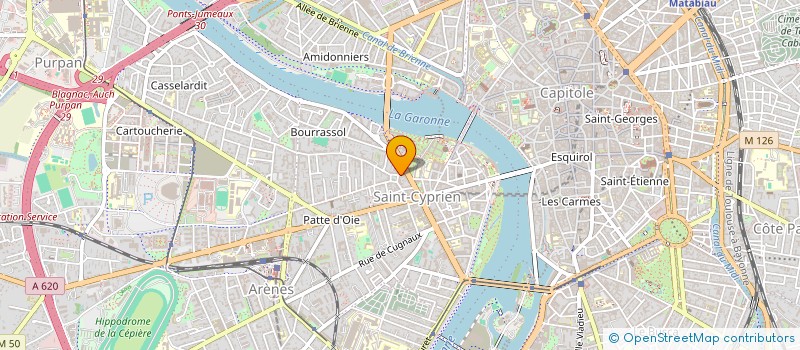 localisation de l'entreprise PRTT31 à TOULOUSE