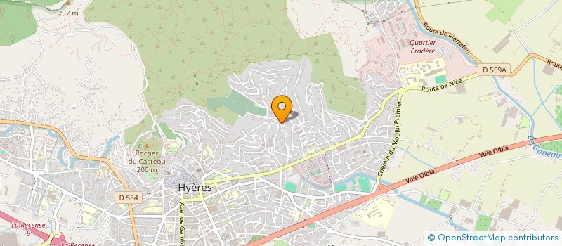 localisation de l'entreprise PRUD'HOMIE DE PECHE DE HYERES / PORQUEROLLES à HYERES