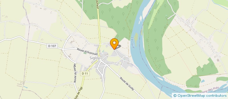 localisation de l'entreprise PRUD'HOMME à CHATEAUNEUF-SUR-LOIRE