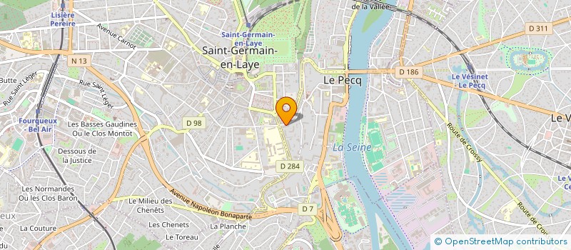 localisation de l'entreprise PRUD HOMME                    ANDRE  LE PECQ