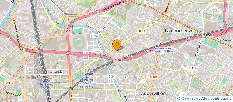 localisation de l'entreprise PRUD'HOMME TRANSMISSIONS à SAINT-DENIS
