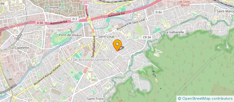 localisation de l'entreprise PRUD'HOMMES PRESSE à MARSEILLE 10EME