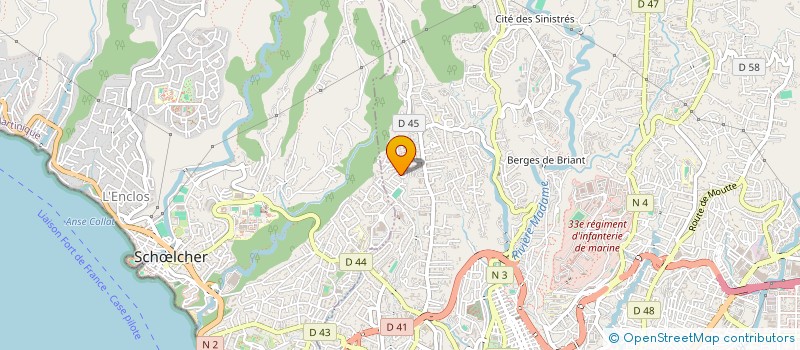 localisation de l'entreprise PRUD IMMO  FORT-DE-FRANCE