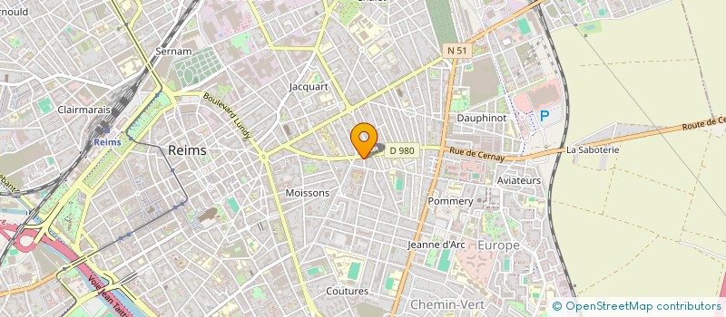 localisation de l'entreprise PRUDENCE CONSEILS  REIMS