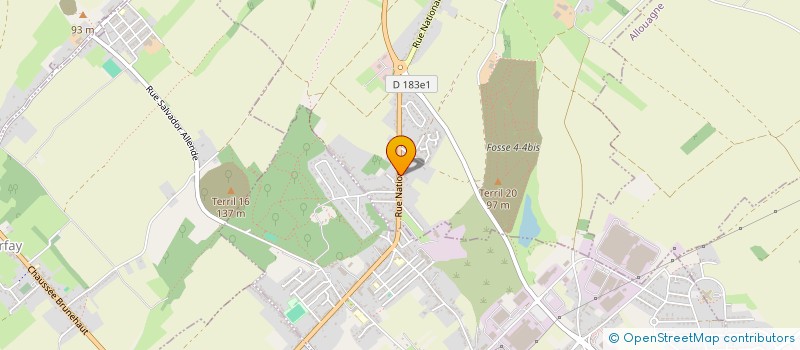 localisation de l'entreprise PRUDEREC  BURBURE