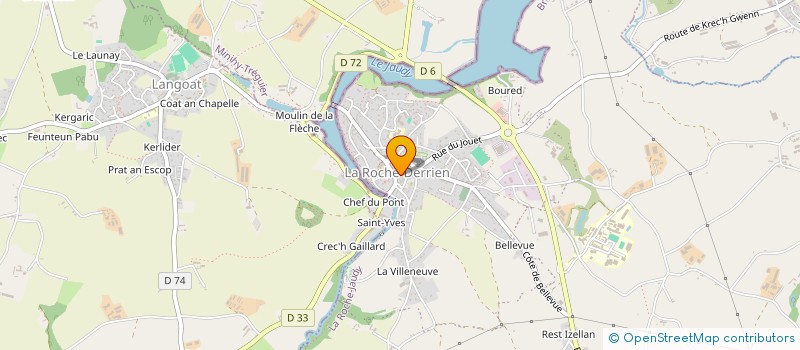 localisation de l'entreprise PRUDOR  MELESSE