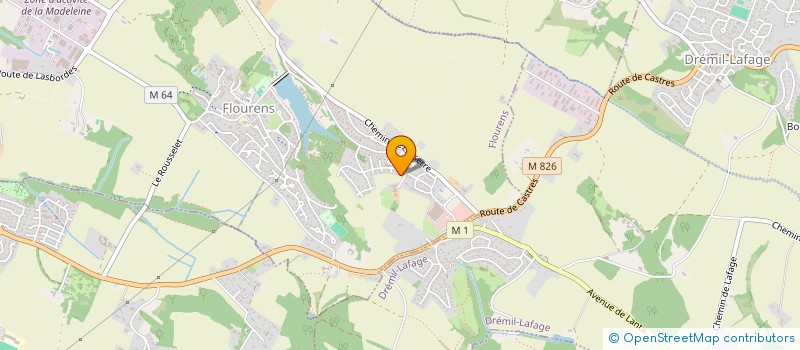 localisation de l'entreprise PRUGENT CONSEILS - AUDIT ET EXPERTISE COMPTABLE  FLOURENS