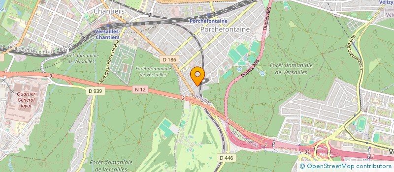 localisation de l'entreprise PRUNAILES à VERSAILLES