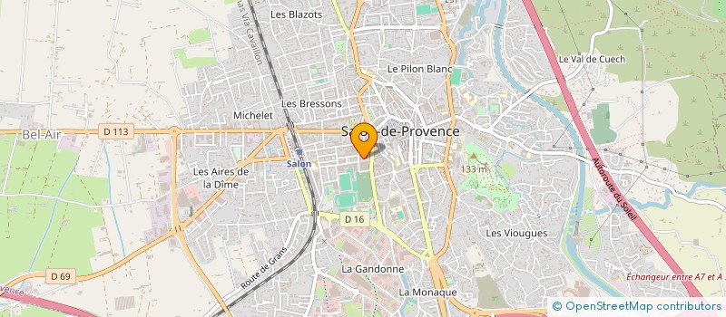 localisation de l'entreprise PRUNE  SALON-DE-PROVENCE