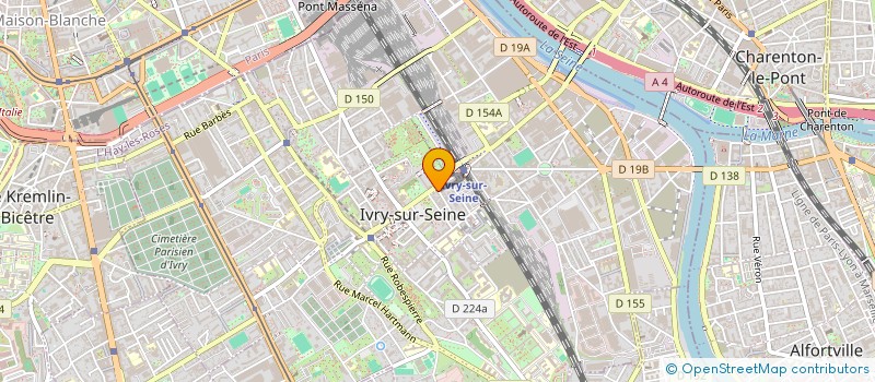 localisation de l'entreprise PRUNE RT POUR RELIER UNIR NOS ENVIES RESPECT TOLERANCE à IVRY-SUR-SEINE