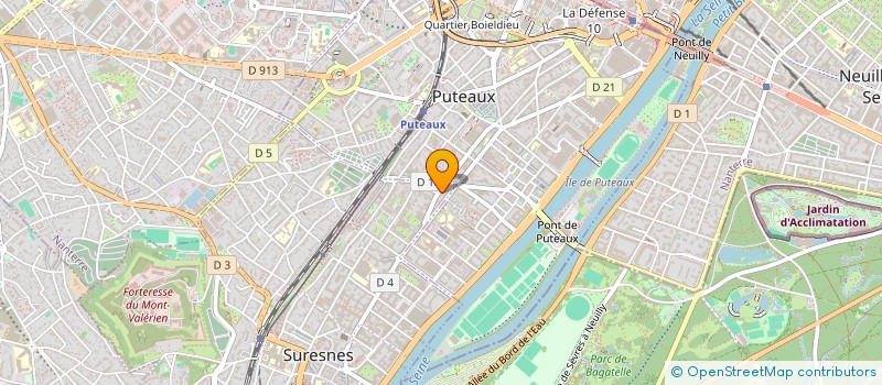 localisation de l'entreprise PRUNELLE à SURESNES