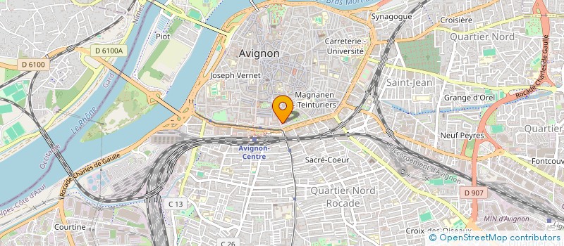 localisation de l'entreprise PRUNELLE  AVIGNON
