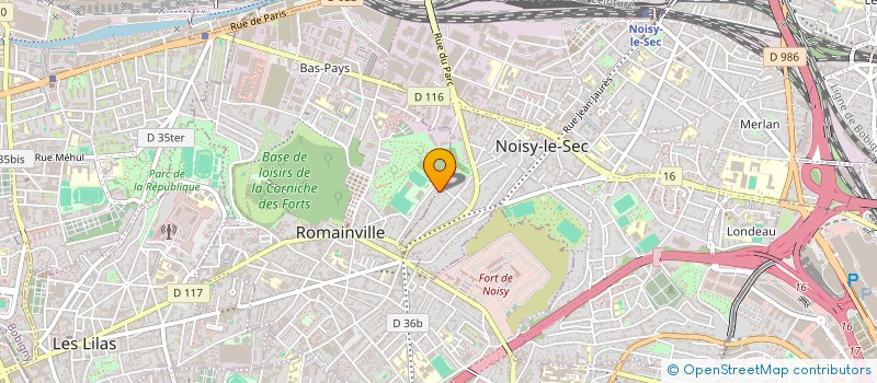 localisation de l'entreprise PRUNELLES à NOISY LE SEC