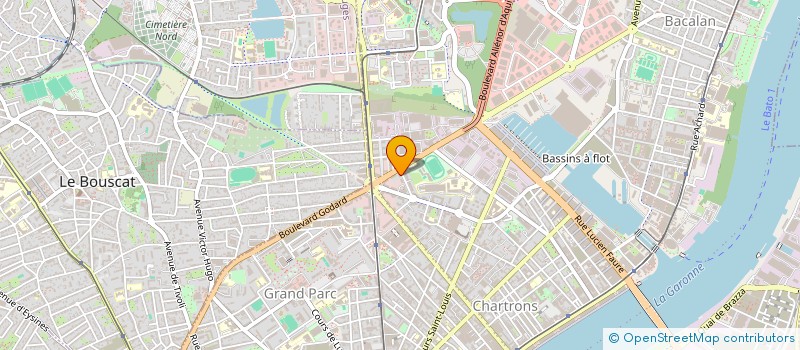 localisation de l'entreprise PRUNIERES EXPERTISE  BORDEAUX