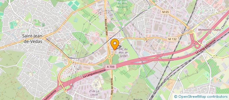 localisation de l'entreprise PRUNIERES INVESTISSEMENTS  SAINT-JEAN-DE-VEDAS