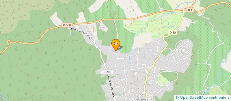 localisation de l'entreprise PRUPIA  NANS-LES-PINS