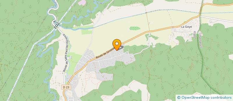 localisation de l'entreprise PRUVIDENZA  RIANS