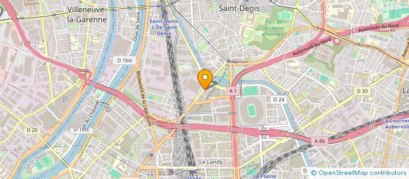 localisation de l'entreprise PRUVOST à SAINT-DENIS