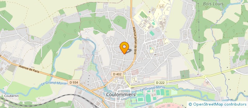 localisation de l'entreprise PRUVOST CONSTRUCTION  CHAILLY-EN-BRIE