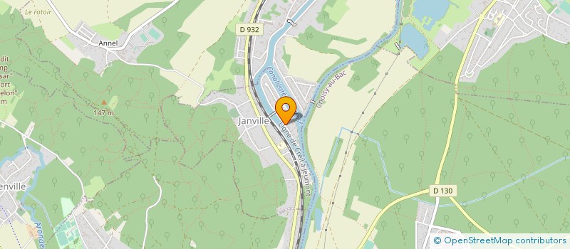 localisation de l'entreprise PRUVOST FILS à JANVILLE