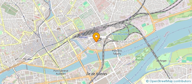 localisation de l'entreprise PRUVOST LYNDA à NANTES
