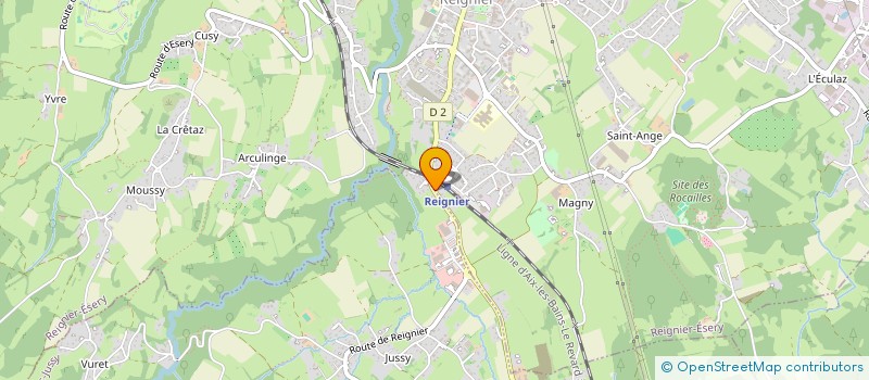 localisation de l'entreprise PRUVOT à REIGNIER-ESERY