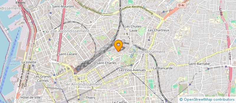 localisation de l'entreprise PRX à MARSEILLE