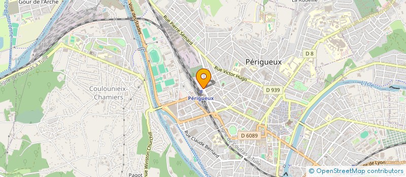 localisation de l'entreprise PRX-PRODUCTION  PERIGUEUX