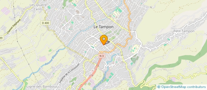 localisation de l'entreprise PRYASEL à LE TAMPON